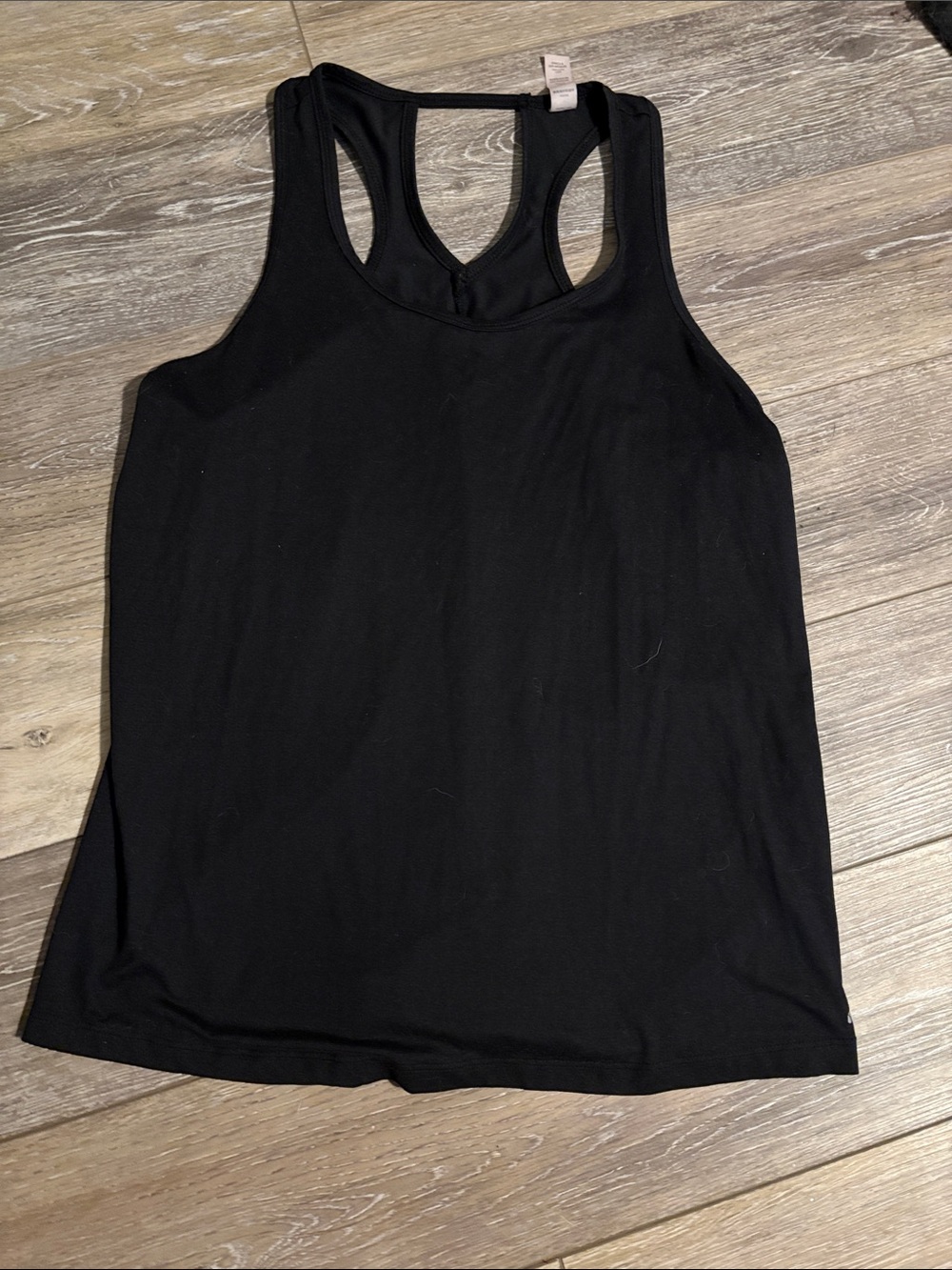 Black Racerback Tank Top
